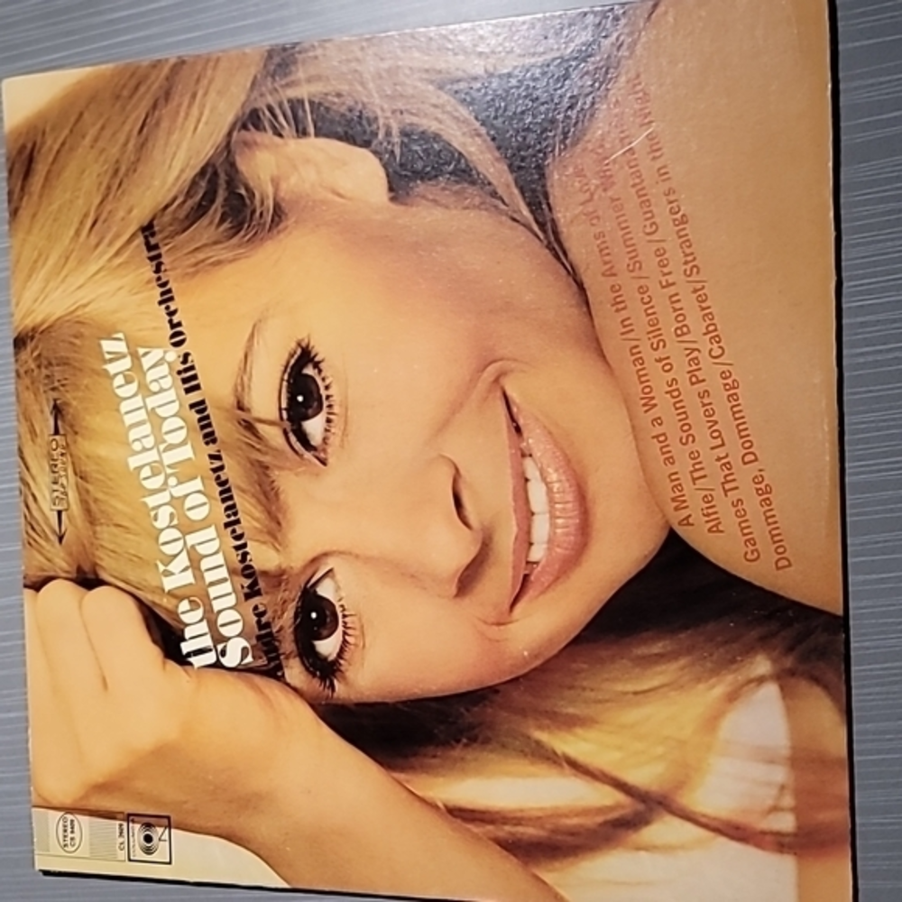 1967 Andre Kostelanetz: the Kostelanetz‎ Sound of Today Vinyl Record (VG)